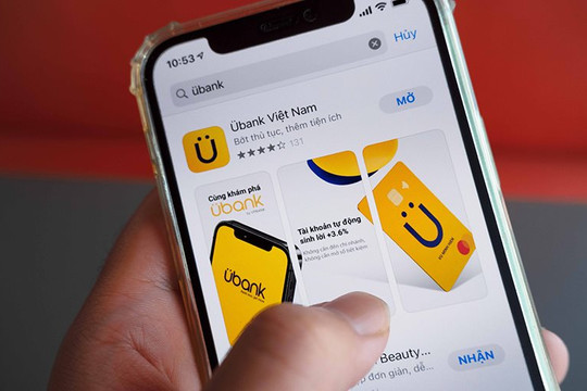 Übank -  Ứng dụng ngân hàng số tiên phong trong việc cung cấp mọi dịch vụ từ xa và sinh lời tự động