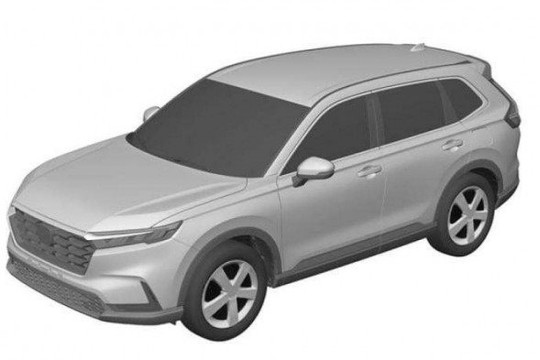 Honda CR-V 2023 hoàn toàn mới lộ ảnh thiết kế