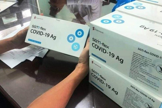 Hà Nội: Yêu cầu xử lý tình trạng đầu cơ, tăng giá kit xét nghiệm