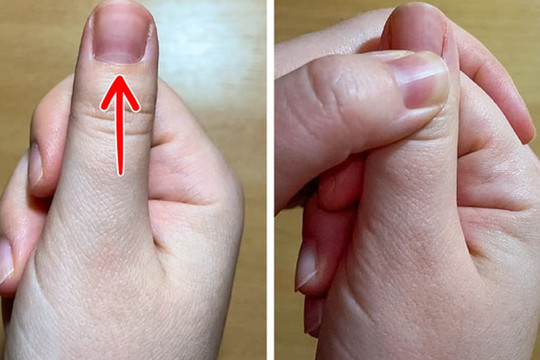 Ấn vào ngón tay cái có thể giảm bớt lo lắng và 8 mẹo giúp bạn cảm thấy thư thái, bình tĩnh và hài lòng