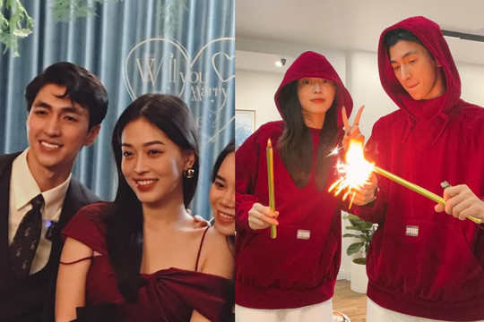 Bình An và Phương Nga diện đồ đôi, cùng làm điều khó hiểu mà chỉ những cặp đôi yêu nhau mới thấu