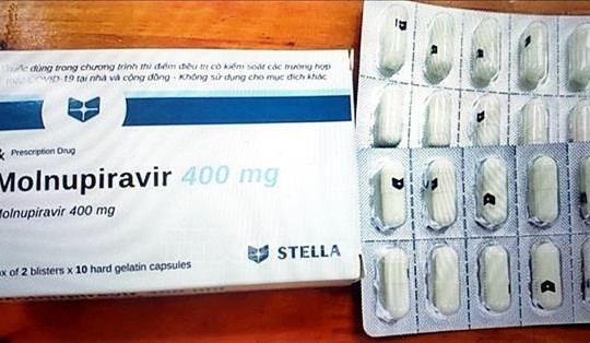 Chỉ sử dụng thuốc Molnupiravir khi có đơn của bác sĩ