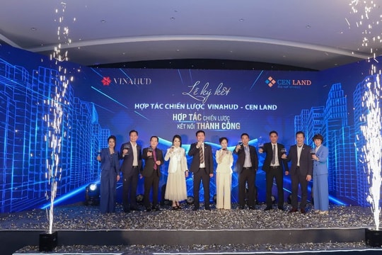 Cen Land ký kết hợp tác chiến lược với Vinahud