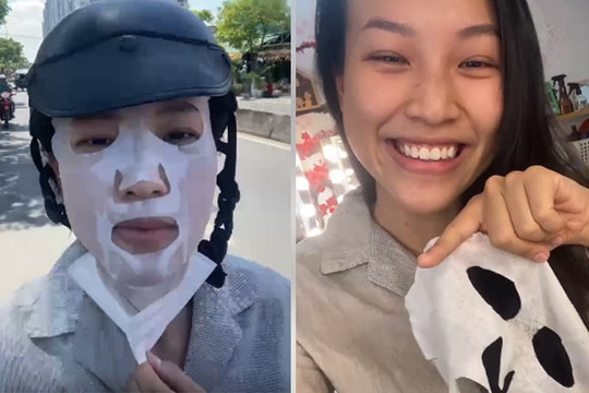 MC Hoàng Oanh khiến dân tình ngã ngửa với bí kíp dưỡng da 'có một không hai' khi ra đường vào trưa nắng