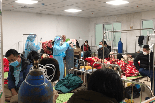 Nghệ An: Nguy cơ quá tải điều trị bệnh nhân COVID-19