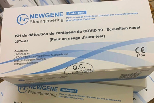 Hà Nội: Phát hiện 900 bộ kit test Covid-19 không hóa đơn chứng từ hợp pháp