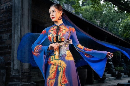 BST áo dài “Giấc mơ” của NTK Đỗ Trịnh Hoài Nam tại Lễ hội Áo dài TPHCM lần thứ 8