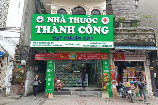 Nhà thuốc Thành Công bán thuốc kê đơn khi không có đơn thuốc