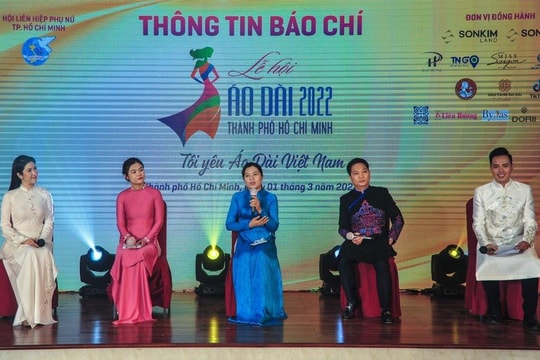 Lễ hội áo dài TP Hồ Chí Minh: Hơn 2.000 người tham gia diễu hành