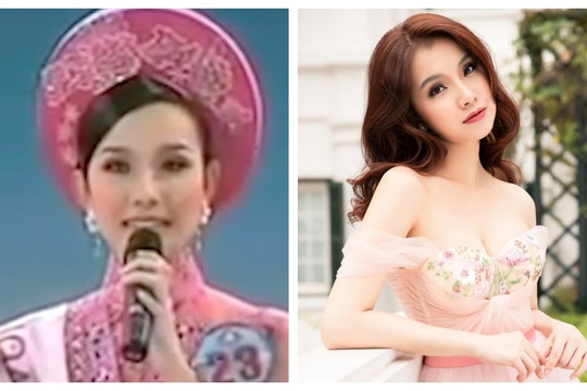 Thùy Lâm đã trả lời câu hỏi ứng xử thế nào mà đoạt vương miện Hoa hậu Hoàn vũ 2008 và fan phải phục sát đất?