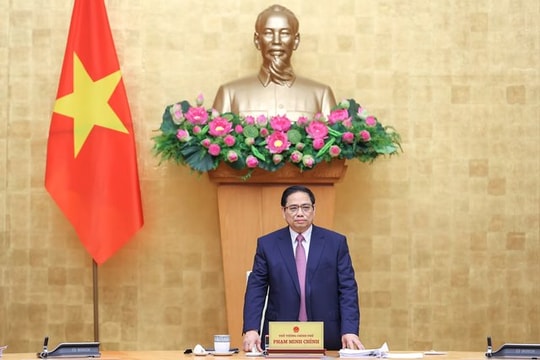 Thủ tướng chủ trì phiên họp Chính phủ chuyên đề xây dựng pháp luật