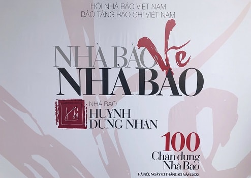 Triển lãm tranh “Nhà báo vẽ nhà báo” của Huỳnh Dũng Nhân