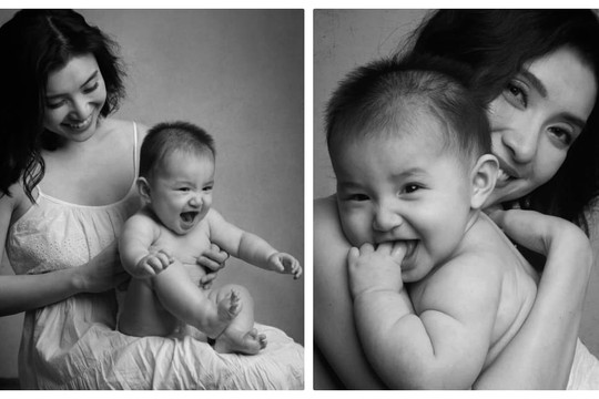 Sau khi thông báo đã sinh con, cháu gái Lam Trường khoe trọn vẹn bộ ảnh với dung mạo cực yêu của ái nữ
