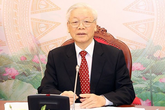 Tổng Bí thư Nguyễn Phú Trọng gửi điện chúc mừng Tổng thống đắc cử Hàn Quốc