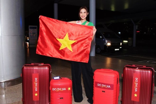Hoa hậu Đỗ Thị Hà tiếp tục hành trình chinh phục Miss World 2021