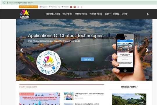 Hội chợ trực tuyến quảng bá điểm đến du lịch Đà Nẵng và miền Trung