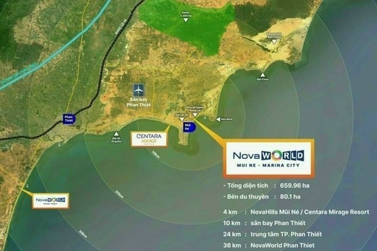 Novaland Group chính thức ra mắt dự án Novaworld Mũi Né Marina City