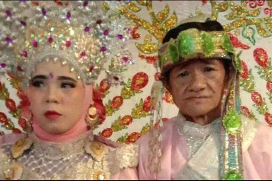 Đám cưới của ông già 60 tuổi và cô dâu 17 tuổi gây tranh cãi, sự thật bên trong khiến nhiều người thương cảm