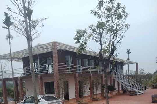 Mê Linh - Hà Nội: Tháo dỡ công trình vi phạm trật tự xây dựng trên đất nông nghiệp tại xã Thạch Đà