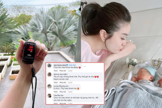 Bảo Thy thông báo bị nhiễm Covid-19 dù ở yên trong nhà, tình hình sức khỏe nhóc tỳ hiện ra sao?