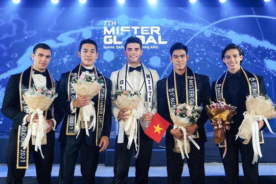 Đại diện Việt Nam giành ngôi Á vương 1 Mister Global 2022
