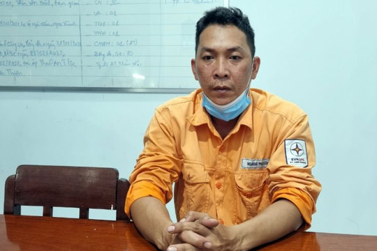 Nhân viên điện lực trộm thiết bị đem bán lấy tiền trả nợ