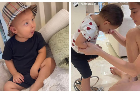 Mới hơn 1 tuổi, Lisa nhà Hà Hồ đã bày tỏ niềm đam mê với giày cao gót, phản ứng của bà mẹ nổi tiếng thế nào?
