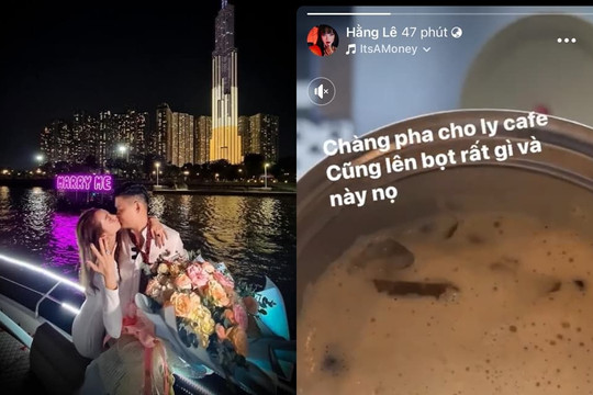 Sau màn cầu hôn chấn động, Minh Hằng khiến fans xuýt xoa ghen tị khi được chồng sắp cưới làm cho điều này