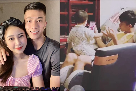Rời tuyển, Phan Văn Đức về nhà chăm sóc con gái bị nhiễm Covid-19