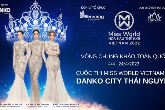 Vòng chung khảo cuộc thi Hoa hậu Thế giới Việt Nam 2022 tổ chức tại Danko City Thái Nguyên
