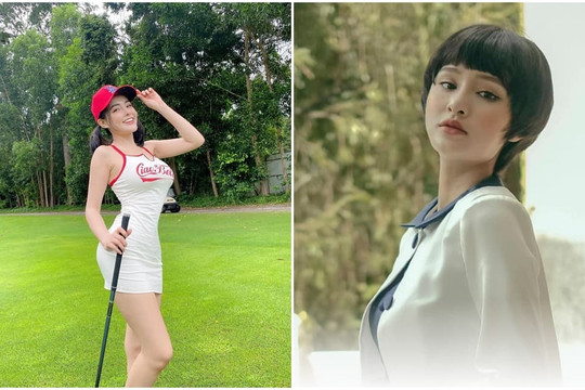 Sau phát ngôn gây sốc, Ngân 98 khoe ảnh check-in sân golf nồng nặc mùi 'cà khịa' Hiền Hồ giữa drama cặp kè đại gia
