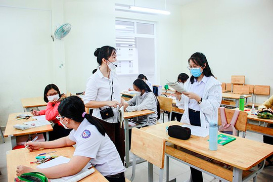 TP. HCM: Đề xuất cho học sinh là F1 được đến trường học trực tiếp