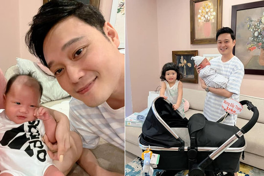 Mừng đầy tháng 'con trai', ca sĩ Quang Vinh chi tiền tặng 'siêu xe' đắt đỏ