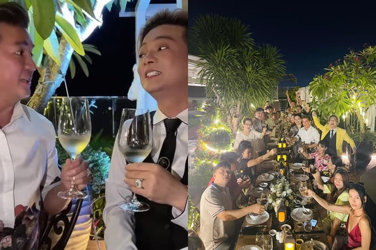 Đến lượt Đàm Vĩnh Hưng mở tiệc ăn mừng sau thông tin bà N.P.H bị bắt, lại còn cùng Vũ Hà 'cà khịa' cực hài