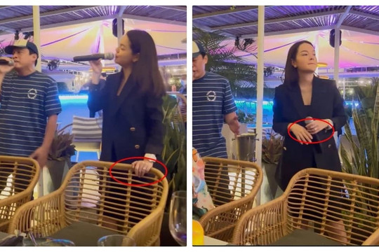 Phạm Quỳnh Anh để lộ dấu hiệu rõ mồn một 'là hoa đã có chủ' khi song ca cùng Lam Trường
