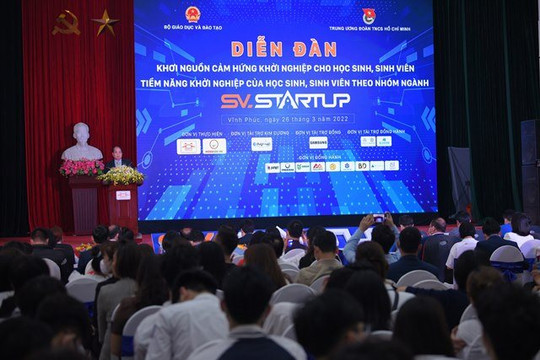 Sôi nổi diễn đàn Khơi nguồn cảm hứng khởi nghiệp cho học sinh, sinh viên