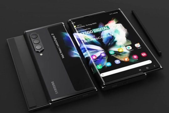 Samsung ra smartphone màn hình cuộn cuối năm nay?