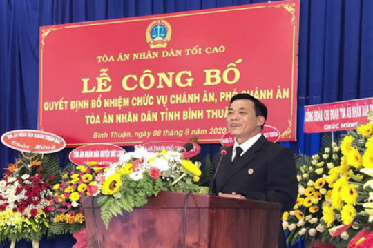 TAND tỉnh Bình Thuận: Quyết tâm xây dựng Toà án độc lập