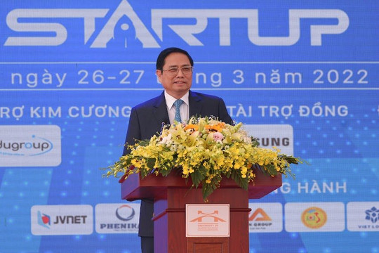Thủ tướng dự lễ khai mạc ngày hội khởi nghiệp quốc gia của học sinh, sinh viên tại Vĩnh Phúc