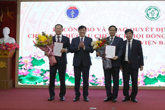 PGS.TS Đào Xuân Cơ giữ chức Giám đốc Bệnh viện Bạch Mai