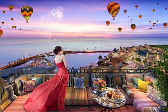 The Sky: Điểm chạm phồn hoa của Thị trấn Địa Trung Hải
