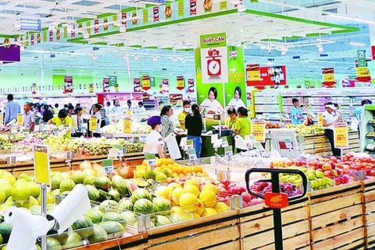 Bán lẻ hàng hóa và doanh thu dịch vụ tiêu dùng quý 1 tăng 4,4%