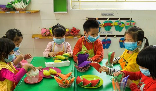Hà Nam: Trẻ Mầm non, học sinh lớp 1 - 6 đi học trở lại từ 1/4