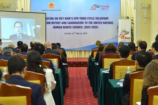 Việt Nam thông tin về ứng cử Hội đồng Nhân quyền Liên hợp quốc nhiệm kỳ 2023-2025