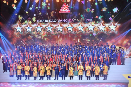 Tập đoàn Thiên Long nhận giải thưởng “Sao Vàng đất Việt 2021”