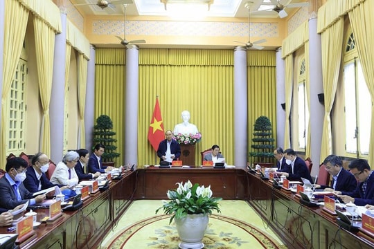 Chủ tịch nước:  Nỗ lực để triển khai soạn thảo dự thảo lần 1 Đề án Nhà nước pháp quyền
