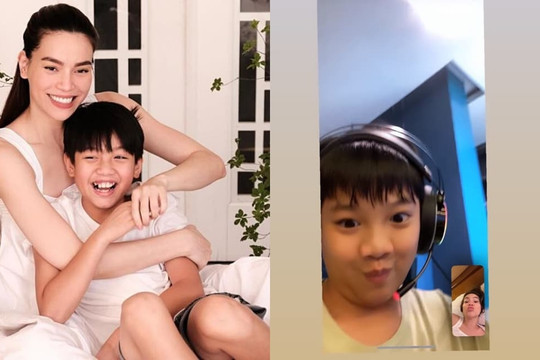 Hóa ra 'cậu cả' nhà Hà Hồ cũng có 'máu' lầy lội cỡ này, bảo sao nhóc ú Leon cứ học theo anh trai và tấu hài đều đều