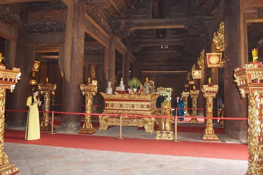 Thanh Hóa mở cửa chính điện Lam Kinh đón du khách tham quan