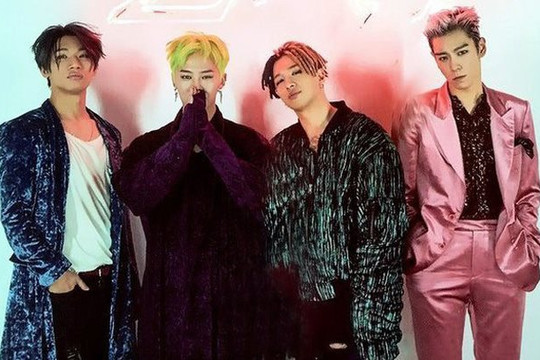 BIGBANG tiếp tục chiến thắng trên các bảng xếp hạng âm nhạc