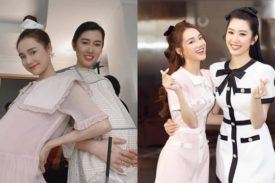 Thúy Ngân khoe loạt ảnh đón sinh nhật tươi tắn, Nhã Phương cũng chúc mừng bạn thân vô cùng 'lầy lội'